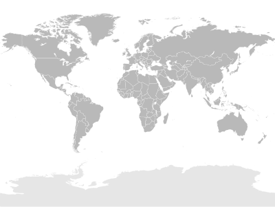 World map of Xertion Network